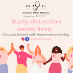 At Harris Family Medical, we believe that self-care is the best care!
An important part of self care is doing your breast self-examination at least once a month.
The recommendation is several days after your period ends when your breasts are least likely to be swollen and tender.
If you have any questions or concerns, call 662-237-3720 to schedule an appointment with me today.
.
.
.
#breastcancerawarenessmonth, #breastcancerawareness, #cancerawareness, #cancer, #october, #harrisfamilymedical, #directprimarycare, #dpc, #familymedicine, #familynursepractitioner, #fnp, #affordablehealthcare, #selfbreastexam, #breastexam, #mammogram