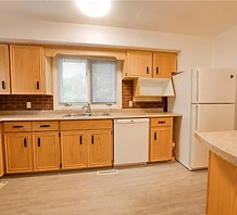 Kitchen of unit at 311 Portsmouth Avenue.