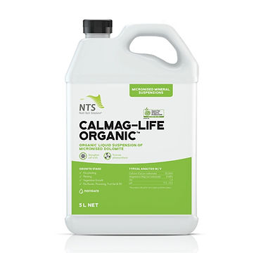 מקור מרוכז של דולומיט מיקרוני, המשולב בתרחיף זורם חלק עם חומצה פולבית.