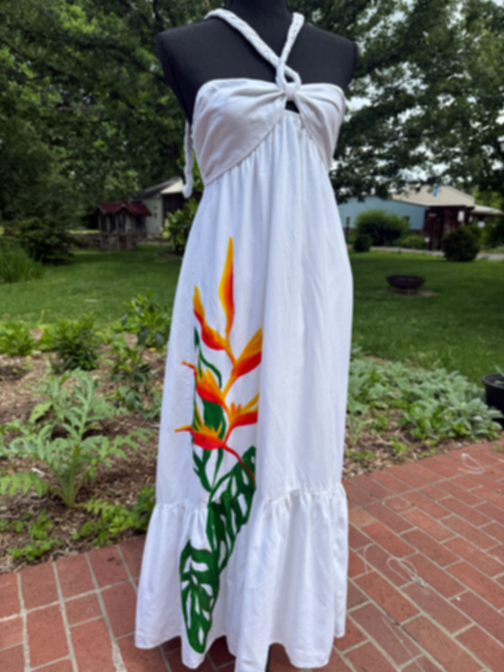 Thumbnail: bird of paradise sun dress