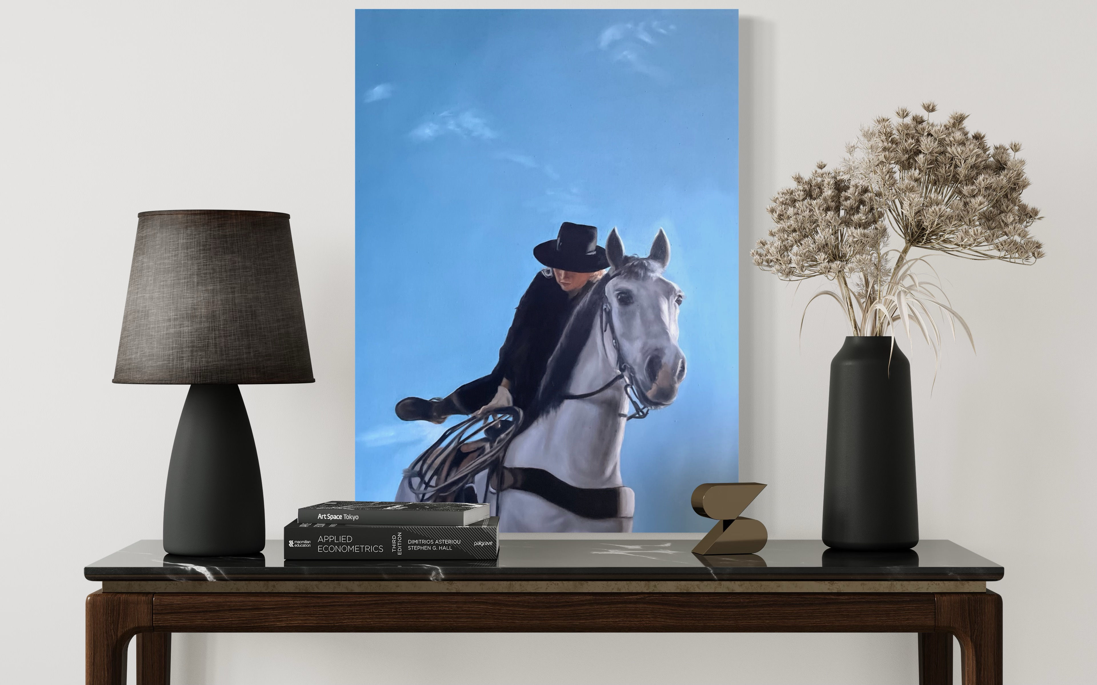Cowgirl and the Open Sky- Original Painting