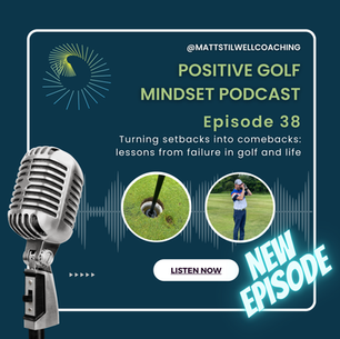🎙️EP#38 Turning setbacks into comebacks: lessons from failure in golf and life⛳🏌️‍♂️🚀