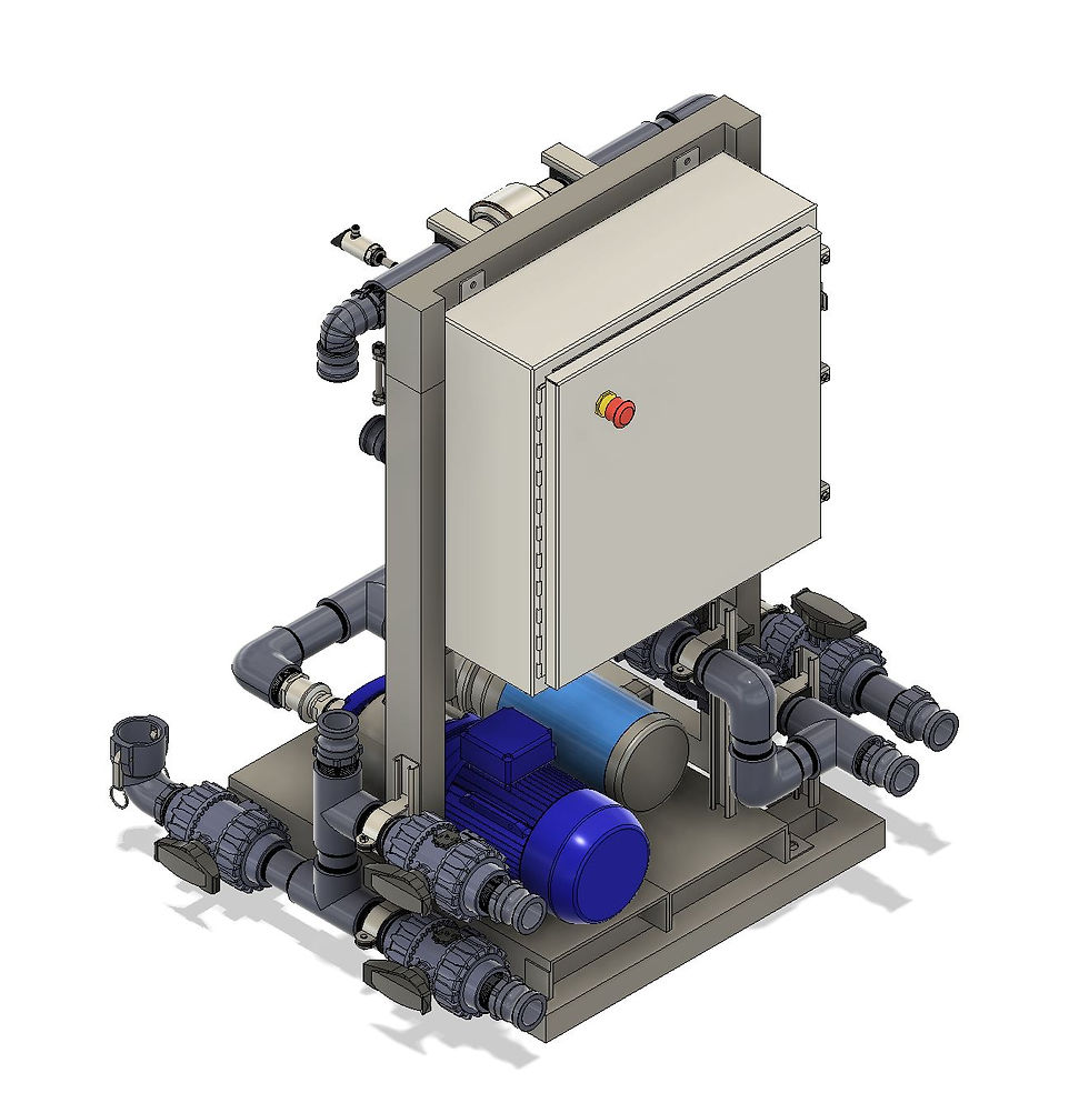 Front Side Isometric PWS CAD