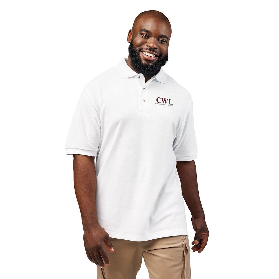 Thumbnail: Embroidered CWI Polo Shirt — Classic Corporate Logo Polo
