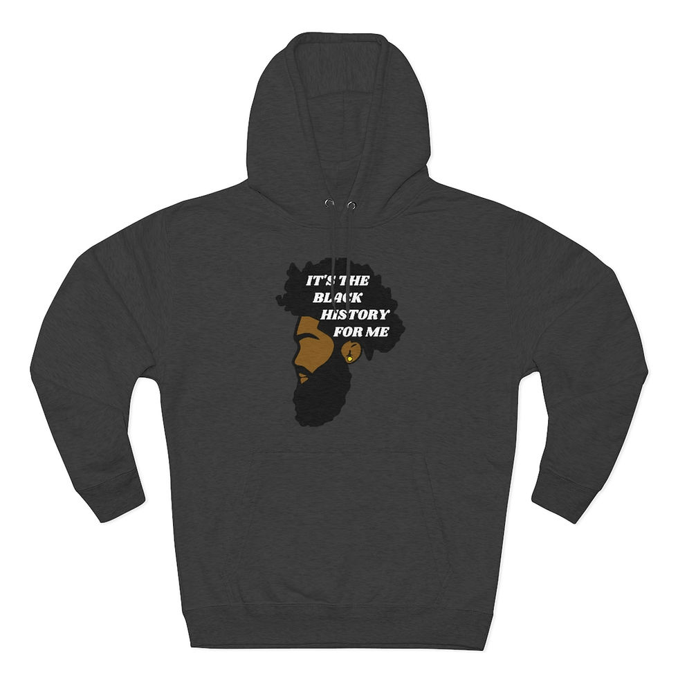 Thumbnail: Black History Pullover Hoodie, It's The Black History For Me