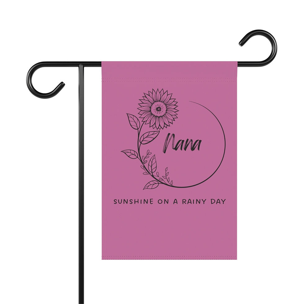 Thumbnail: Nana's Pink Garden Banner