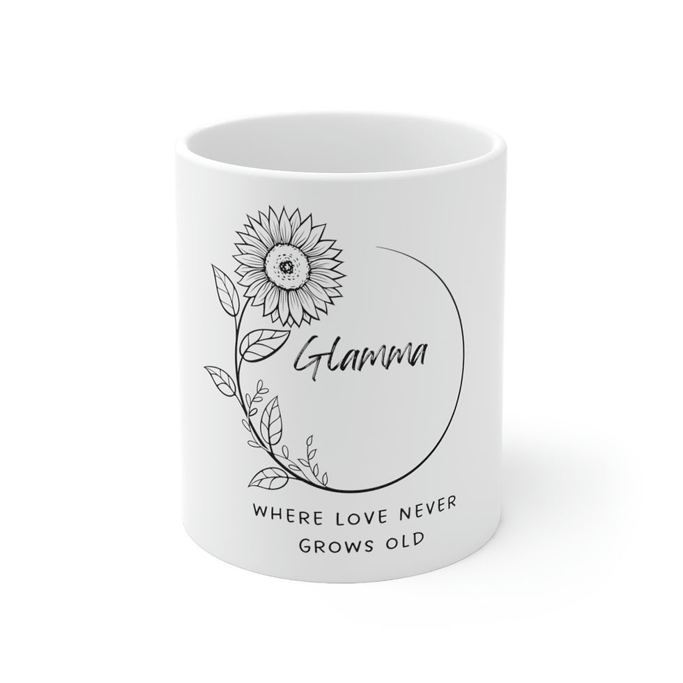Thumbnail: Glamma's Ceramic Coffee Cup