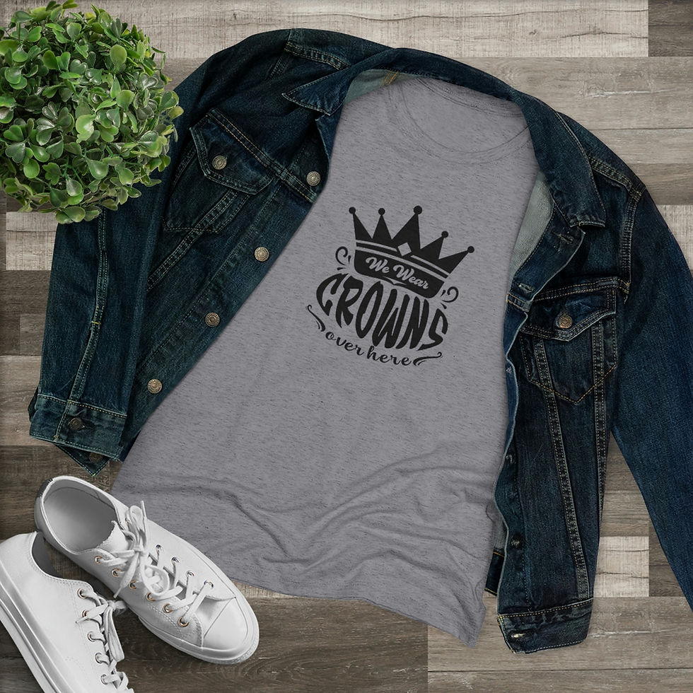Thumbnail: We Wear Crowns  Women's Tee