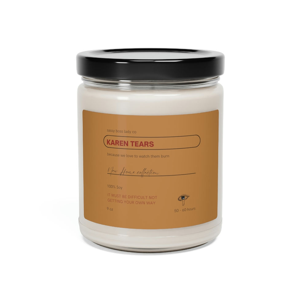 Thumbnail: Karen Tears Sarcastic Candle