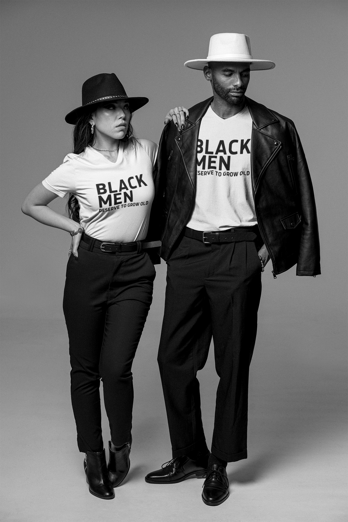 Support Black Men with Our Bold Unisex Tee 