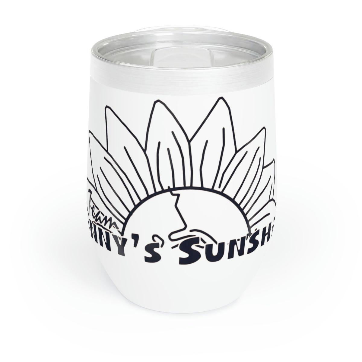 Team Sonny's Sunshine Logo Chill Wine Tumbler