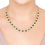 Thumbnail: Whistledown Emerald Gemstone Necklace Gold