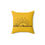 Thumbnail: Yellow Team Sonny's Sunshine Square Pillow
