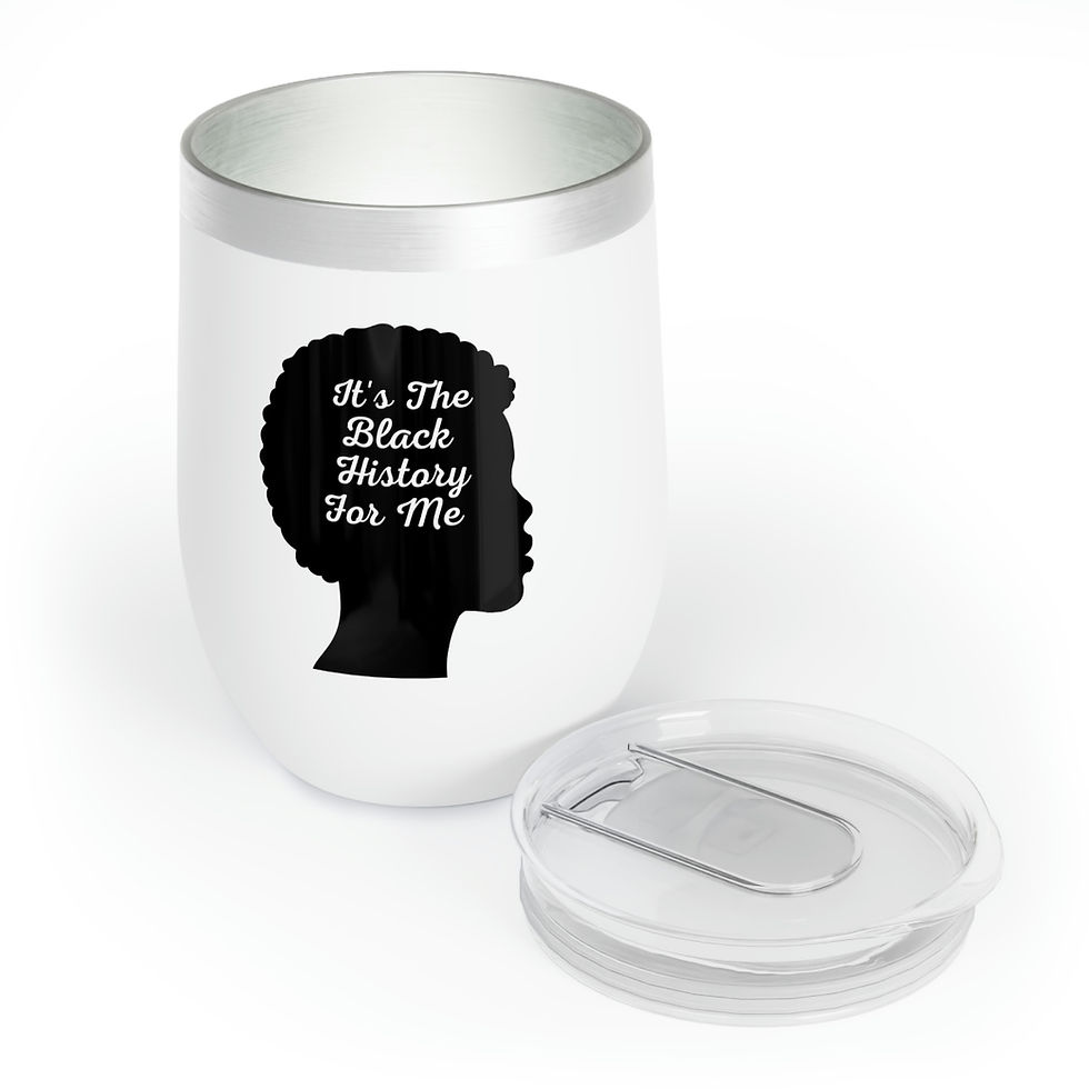 Thumbnail: Black History Month Wine Tumbler - Celebrate Your Heritage in Style!