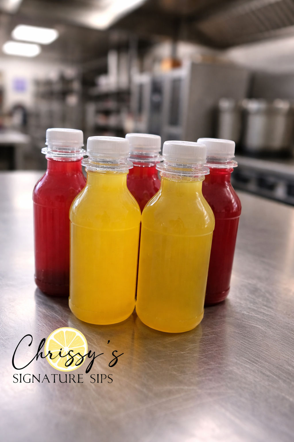 Chrissy's Lemonade 16 ounce drinks