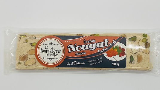 Barre de Nougat 90g - Érable