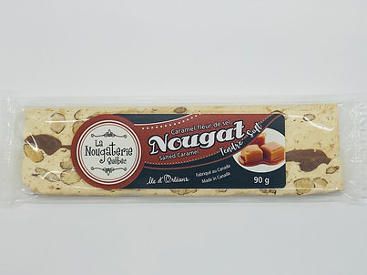 Barre de Nougat 90g - Chocolat noir