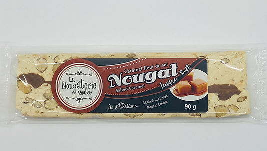 Barre de Nougat 90g - Chocolat noir