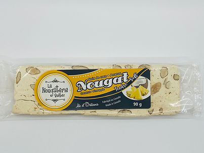 Barre de Nougat 90g - Citron confit