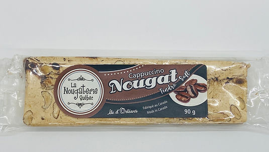 Barre de Nougat 90g - Cappucino