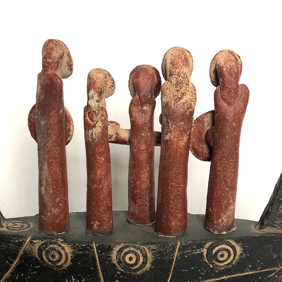 Thumbnail: John Maltby sculpture studio ceramic Devon potters