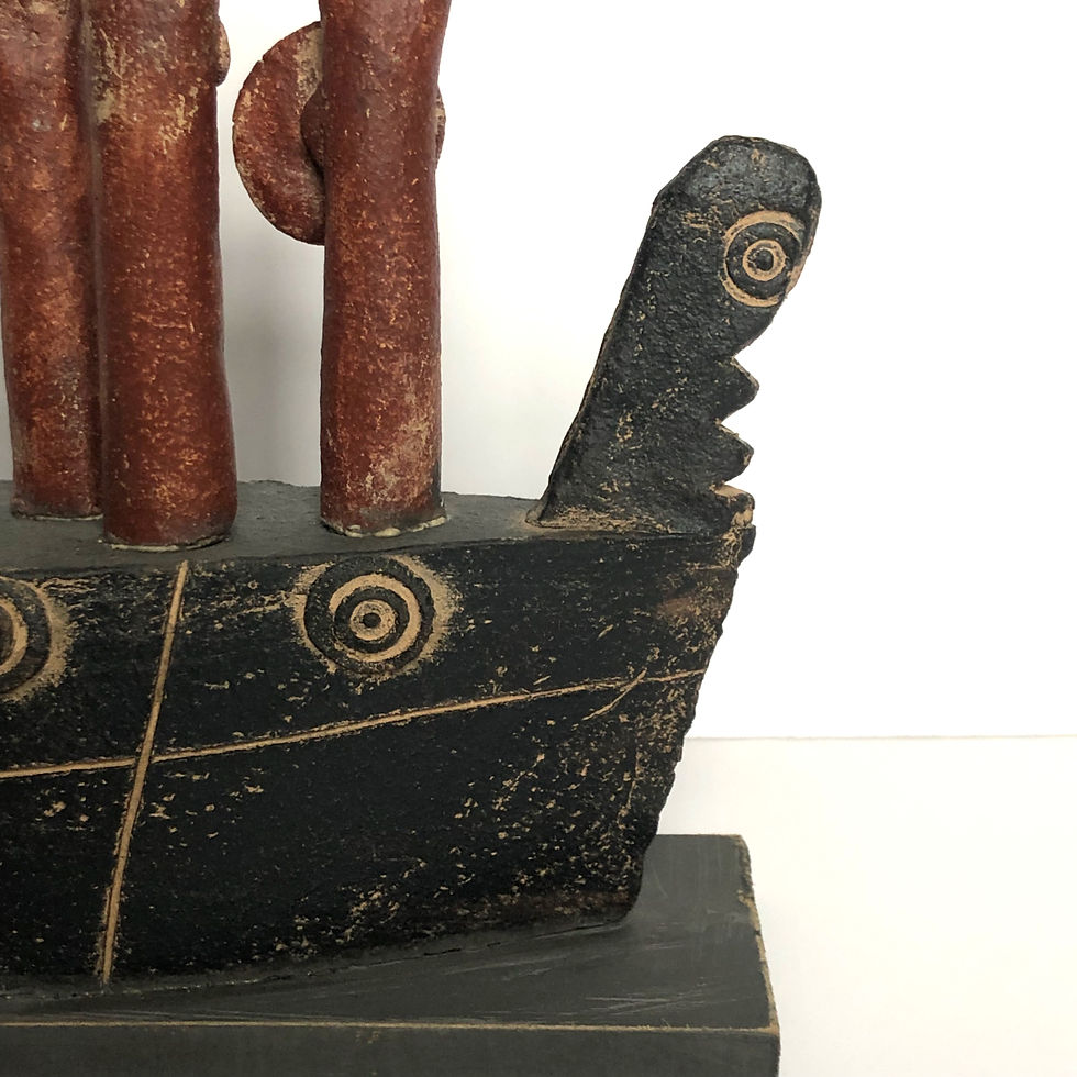 Thumbnail: John Maltby sculpture studio ceramic Devon potters