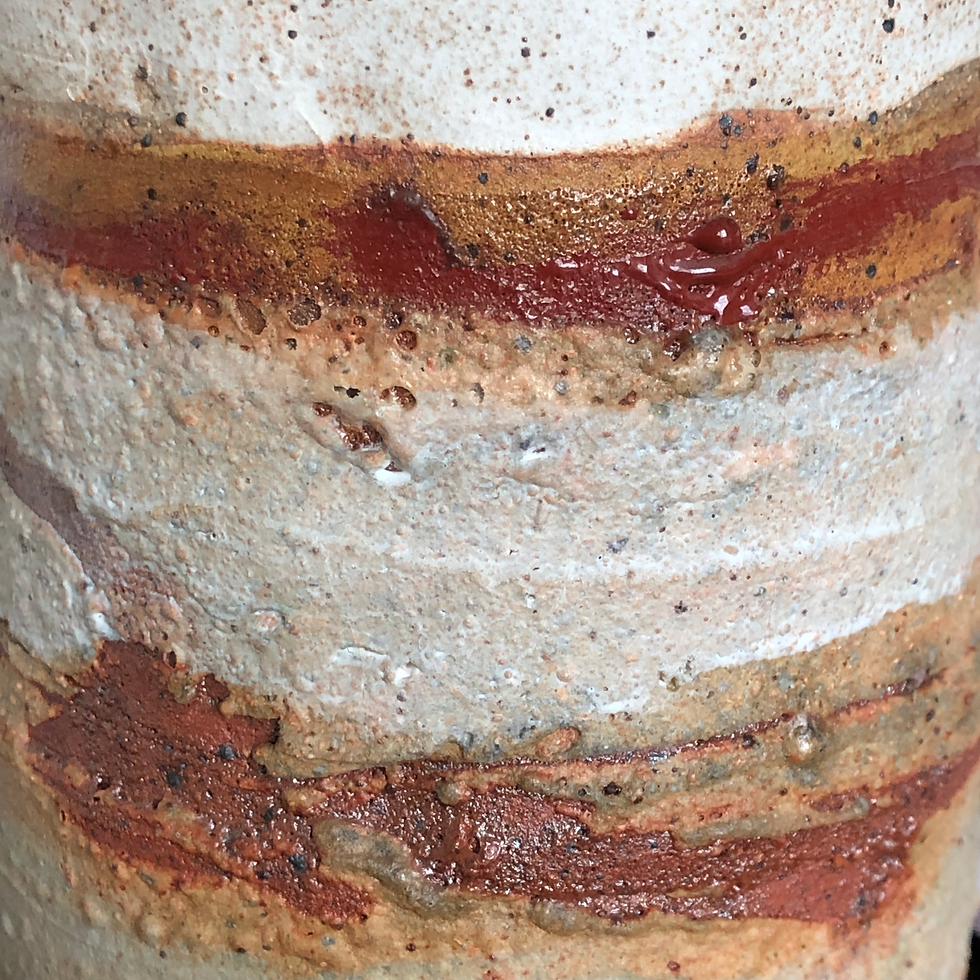 Thumbnail: Robin Welch thrown and altered vase Robin Welch contemporary British studio ceramics