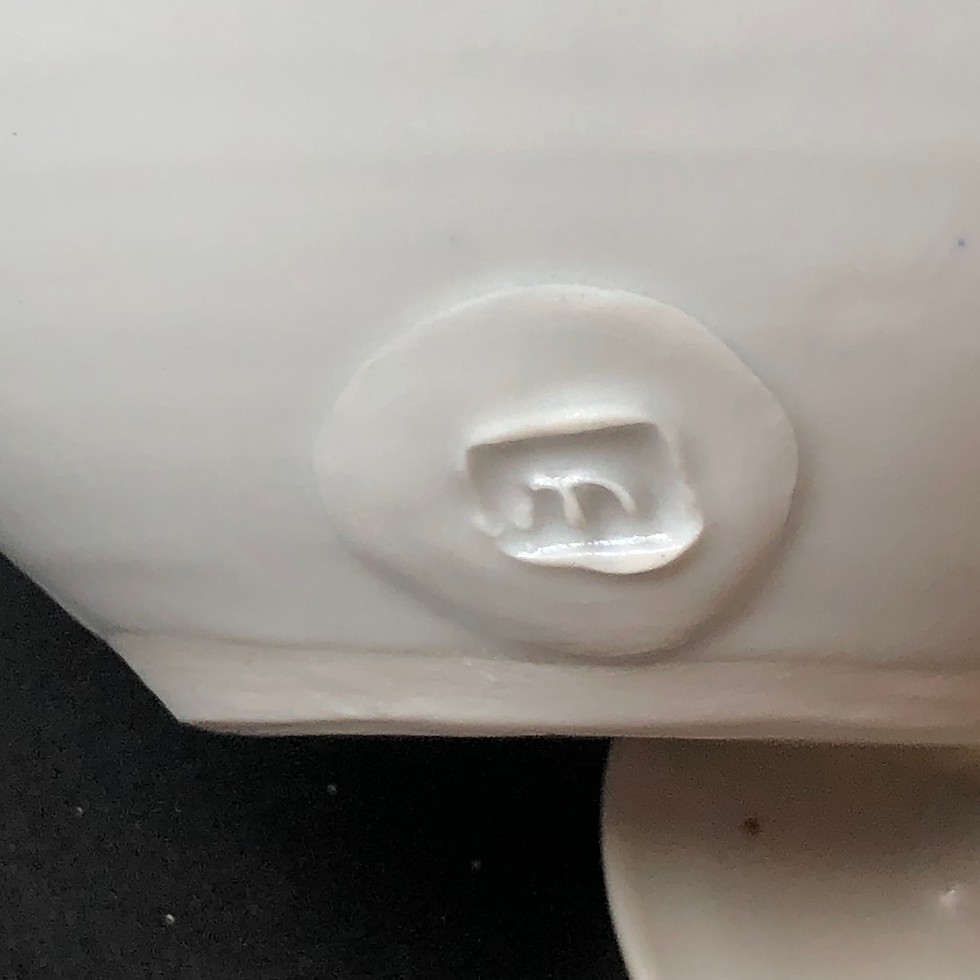 Thumbnail: Mary Rich porcelain cane handle tea pot