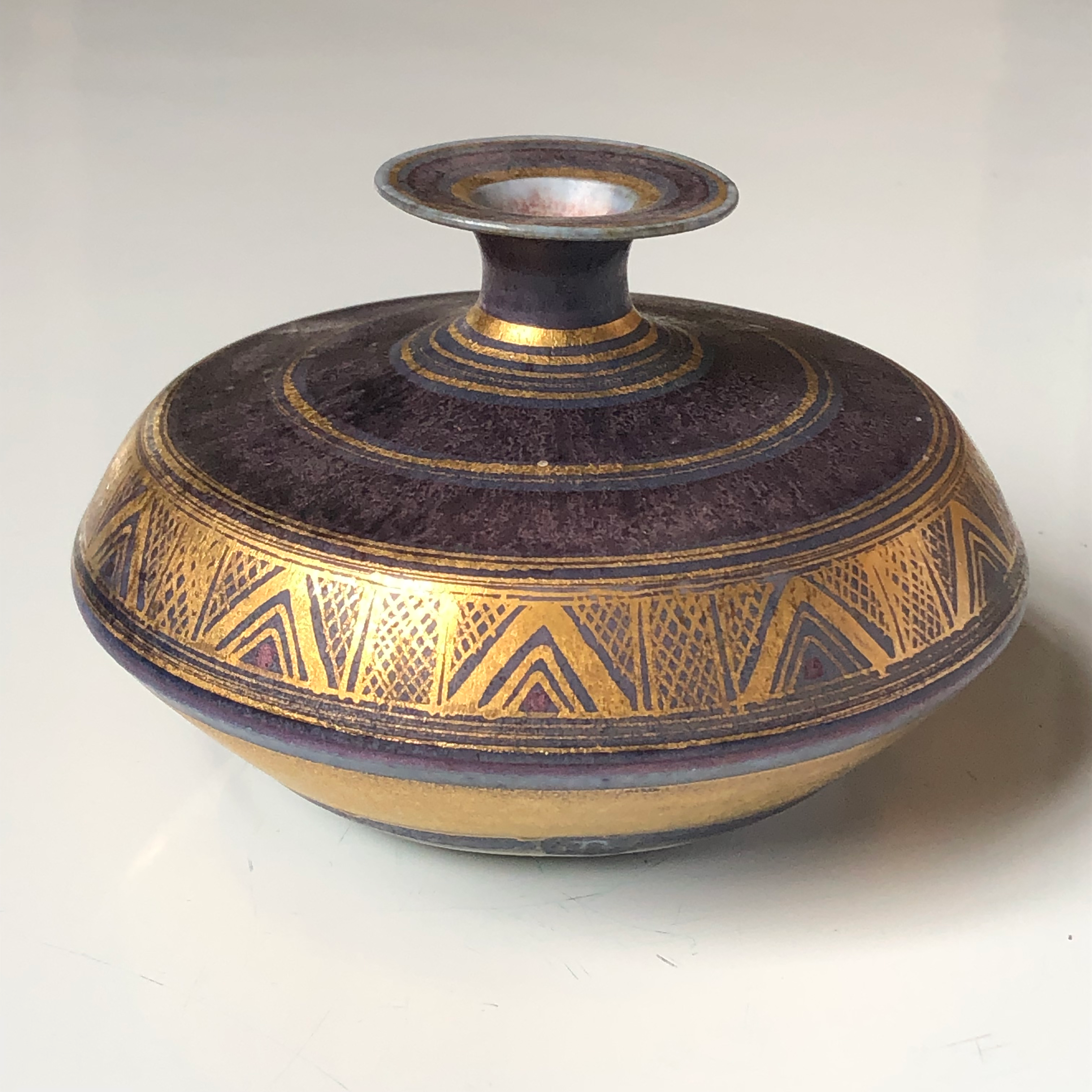 Mary Rich miniature porcelain vase