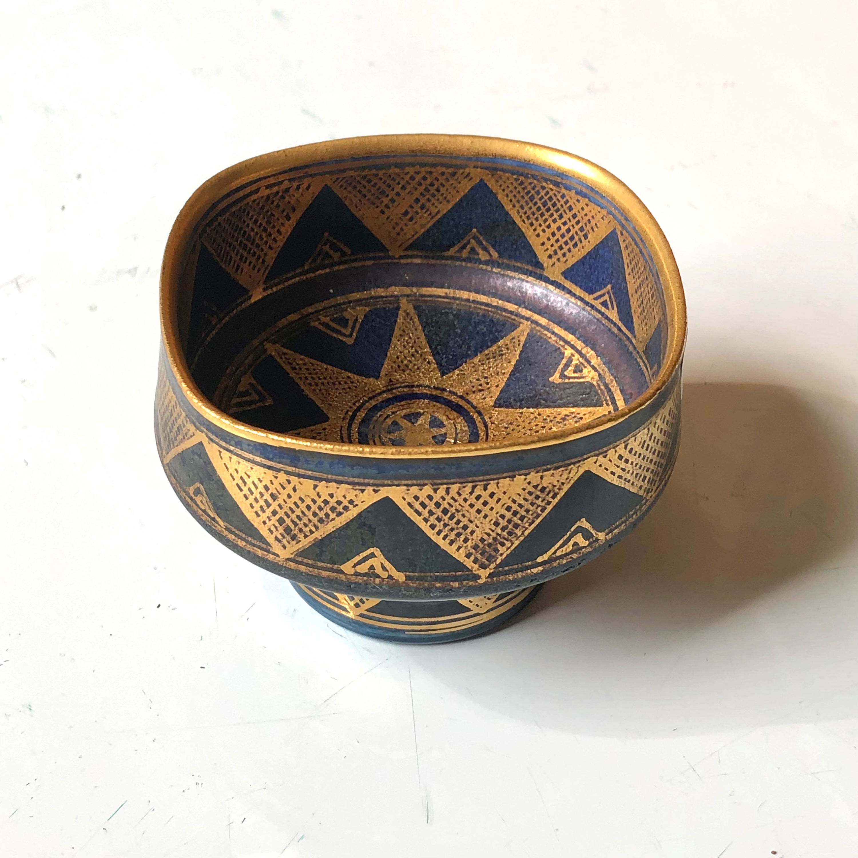 Mary Rich porcelain lustre bowl