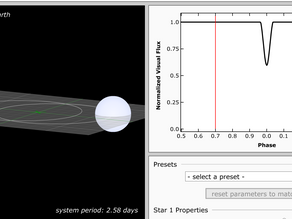Binary Stars Simulation