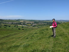 On a walk near Robin Hood's Stride