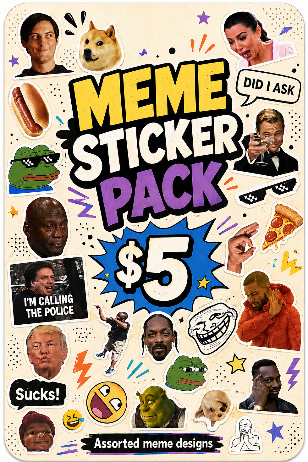 Thumbnail: Meme Sticker Pack
