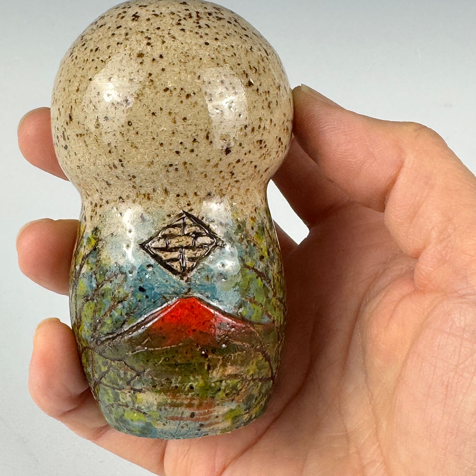Thumbnail: "Ojizosan" (Little Buddha) S-size no.3 summer (Sumiyo Toribe Artist Series)