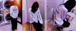 "愛因思担" L/S Tee White