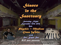 House Of Eills Funeral Home, Haunted tour, Seance in the Sanctuary, Rev. Kayla Rae Birch, Glenn White, Cleveland Ohio