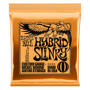 Hybrid Slinky Nickel Wound Electric Guitar Strings 9-46 Gauge