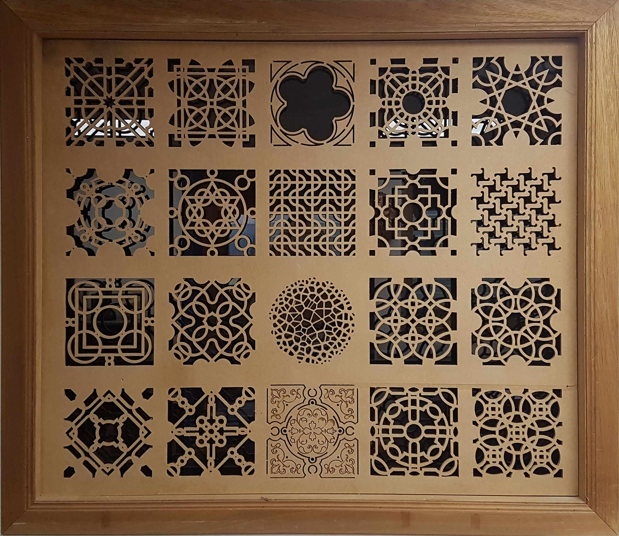 Panneau à motif
