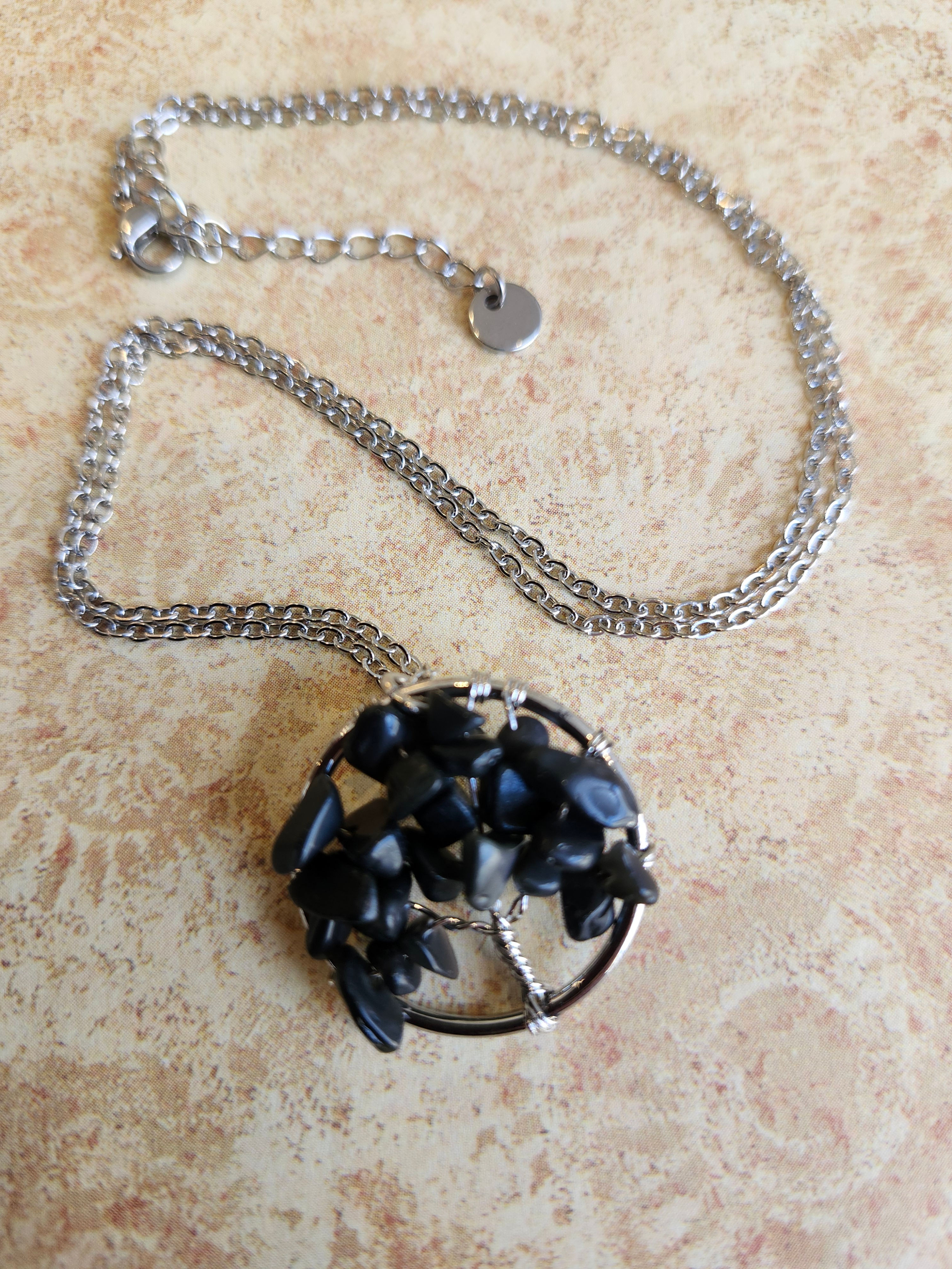 Obsidian Necklace