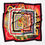 Thumbnail: Silk Scarf - YesNo 100x100 cm - by Gloria Franco