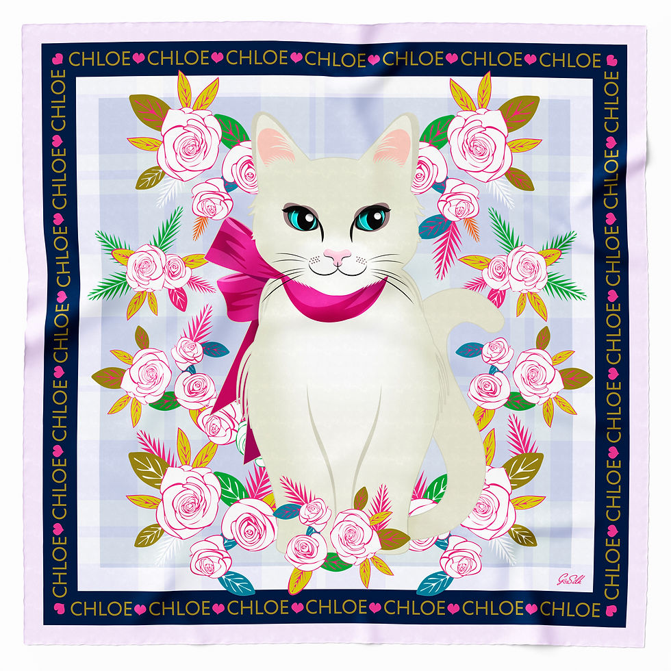 Thumbnail: Pet Scarf - Pañuelo personalizado con mascota 