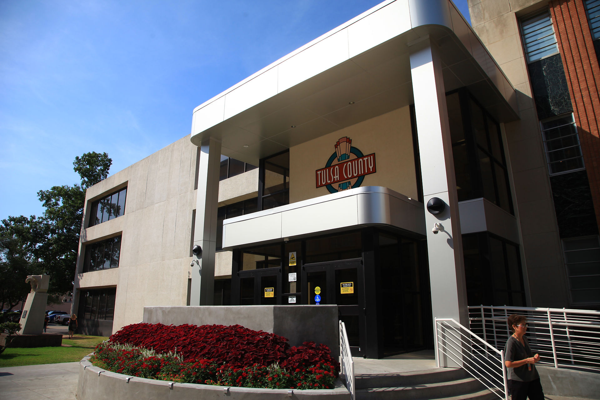 Tulsa County Courthouse Entry