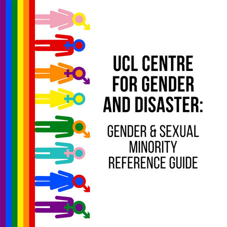 We need your help! Gender and Sexual Minorities in Disasters Reference Guide
