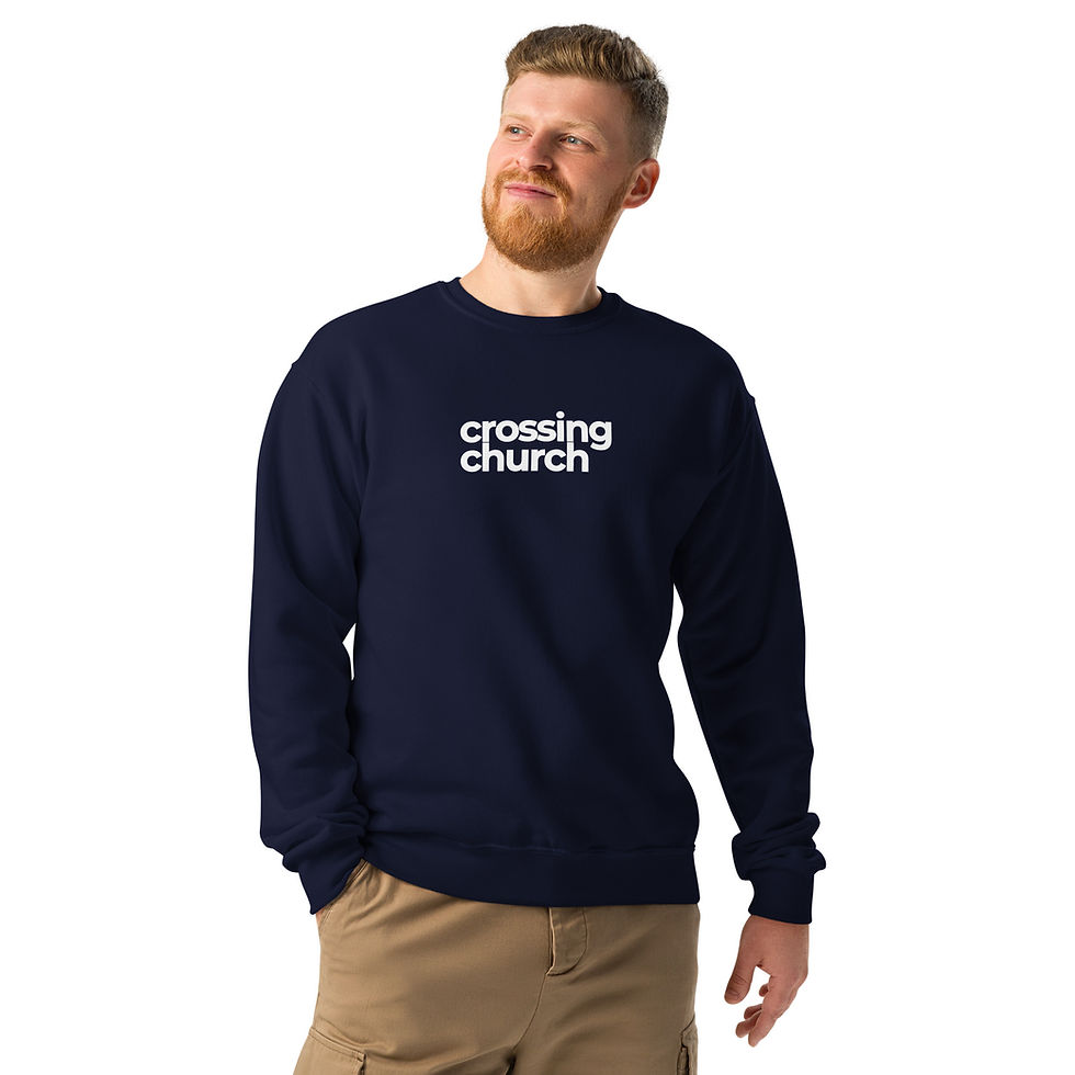 Thumbnail: Crossing Church Crew neck sweatshirt