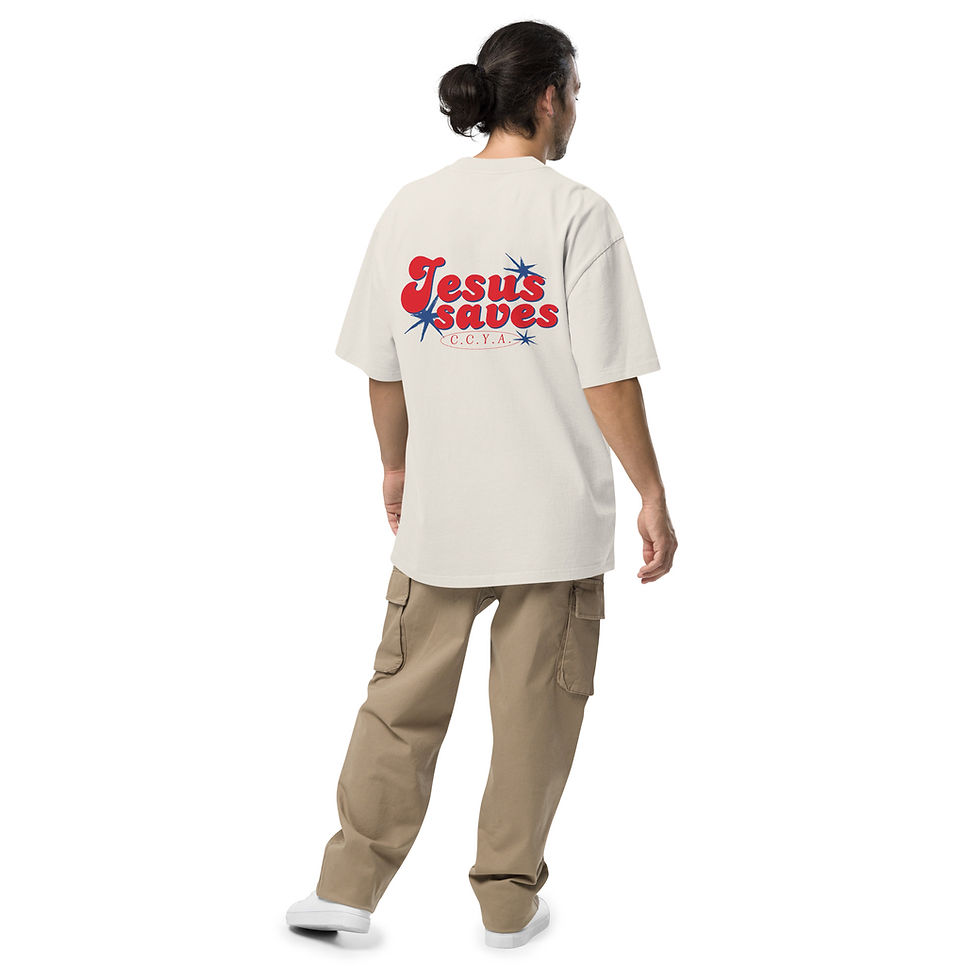 Thumbnail: Young Adult oversized graphic tee