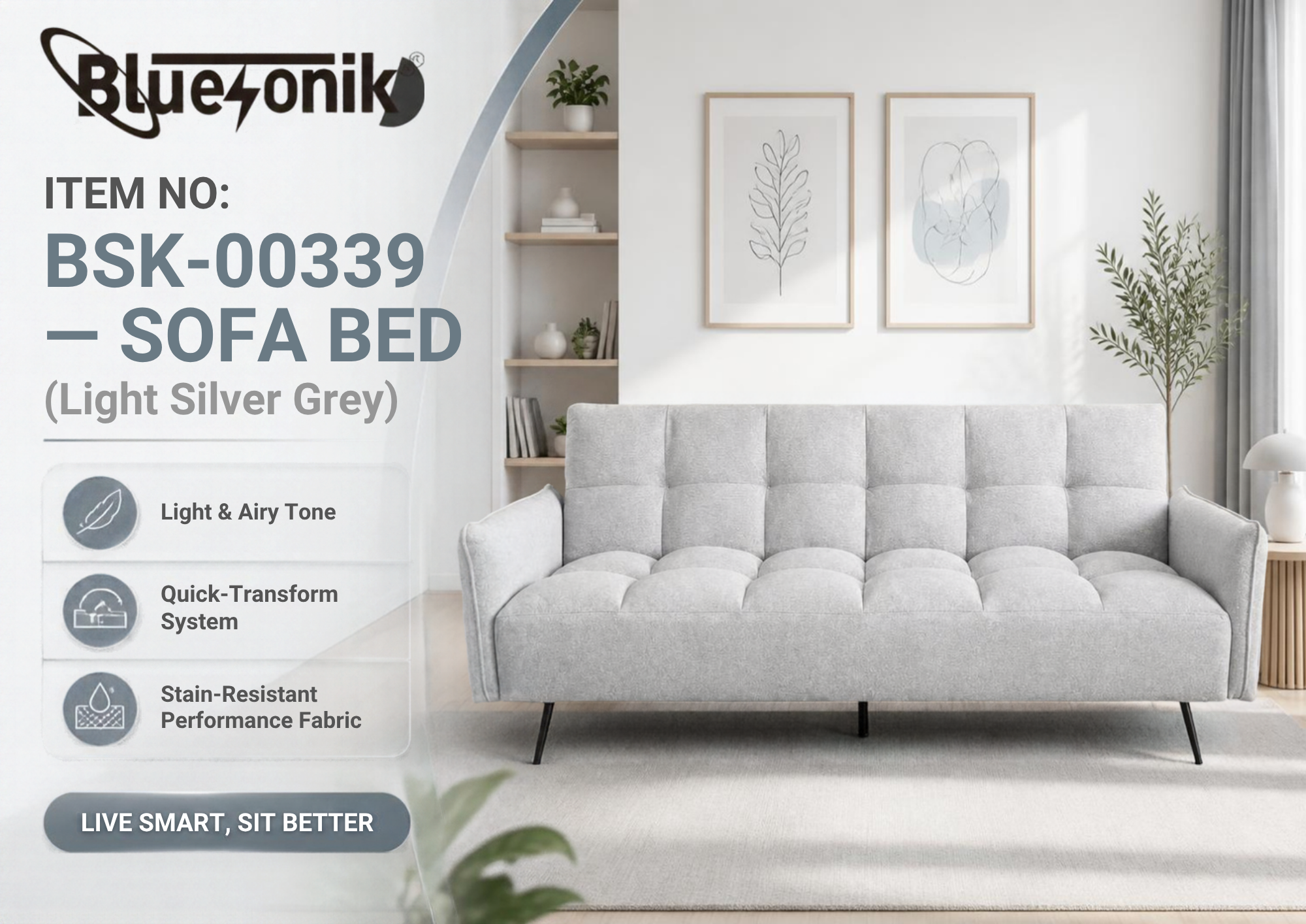 Bluesonik Sofa Bed ποΈβ¨
