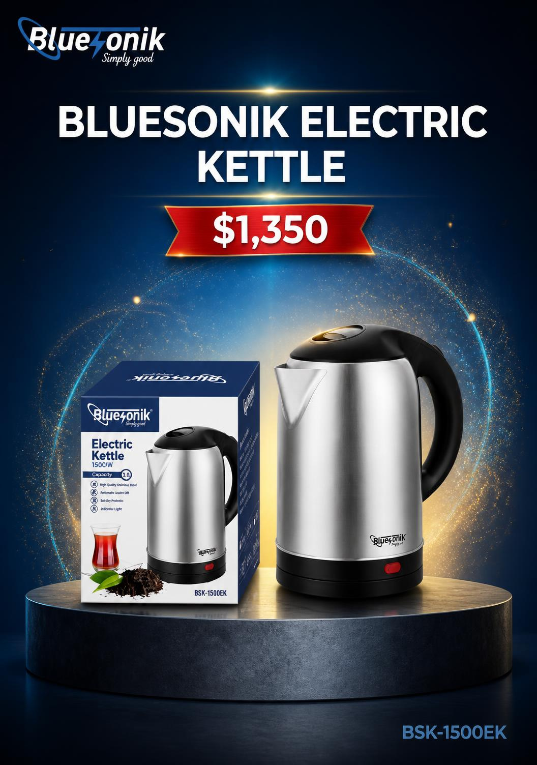 Bluesonik Electric Kettle ☕