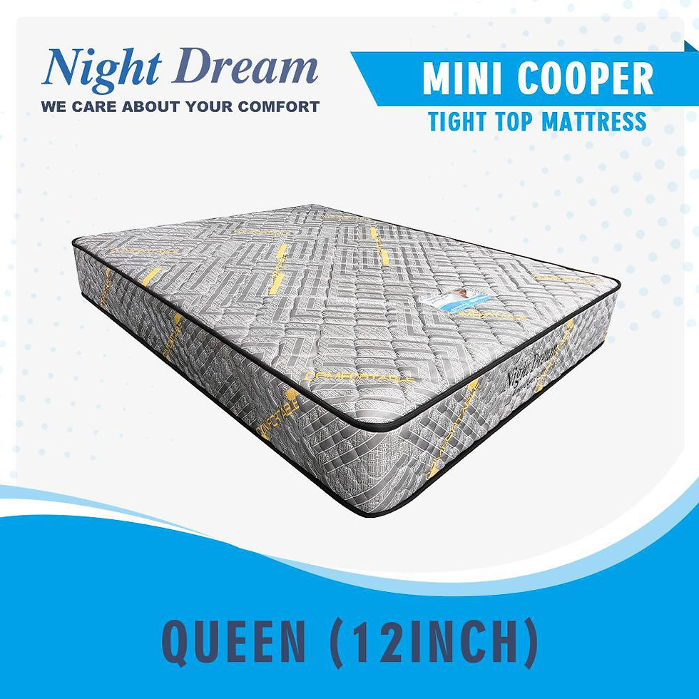 Mini Cooper - Queen - Mattress 12"