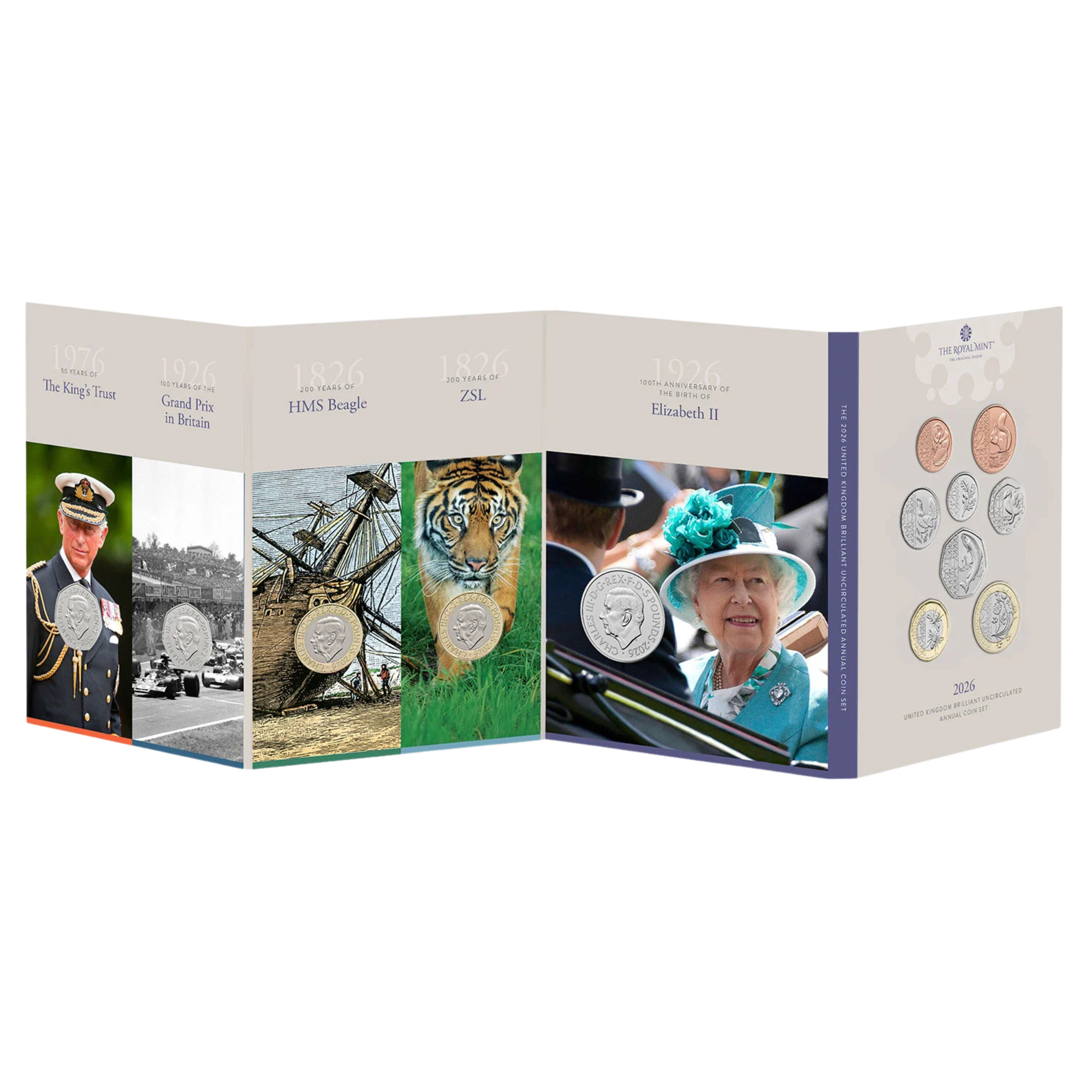 Royal Mint brilliant uncirculated 2026 13 coin annual set