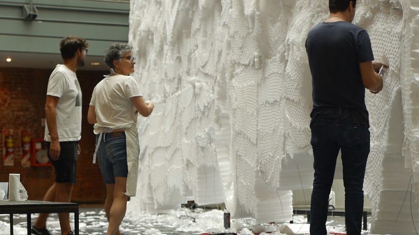 Exuvia, instalación, 2019.